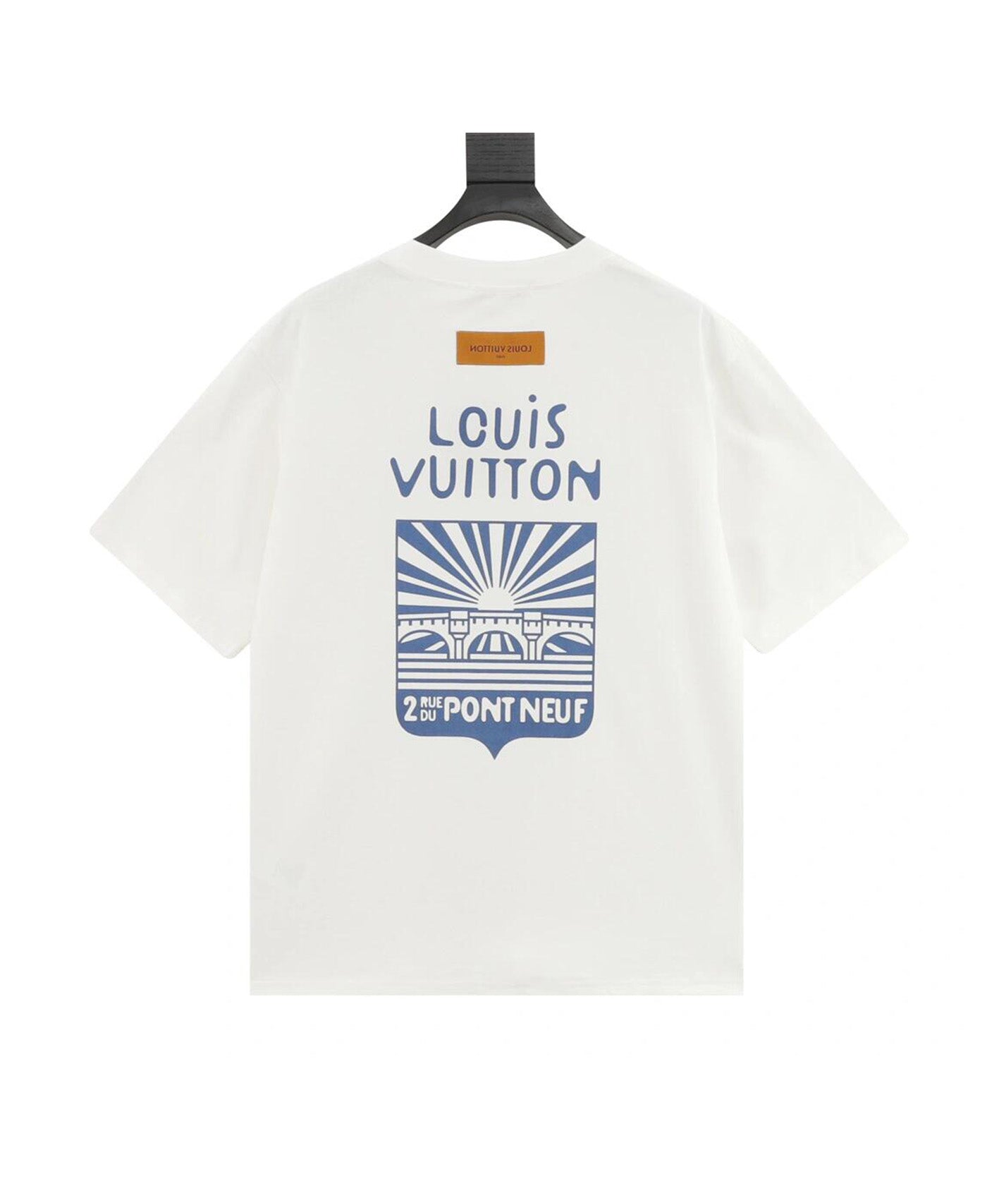 T-Shirt mit Buchstabengrafik auf der Rückseite