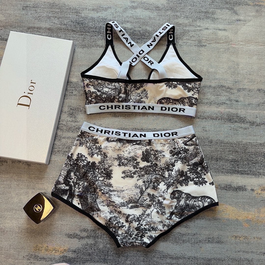 maillot de bain tankini imprimé zoo