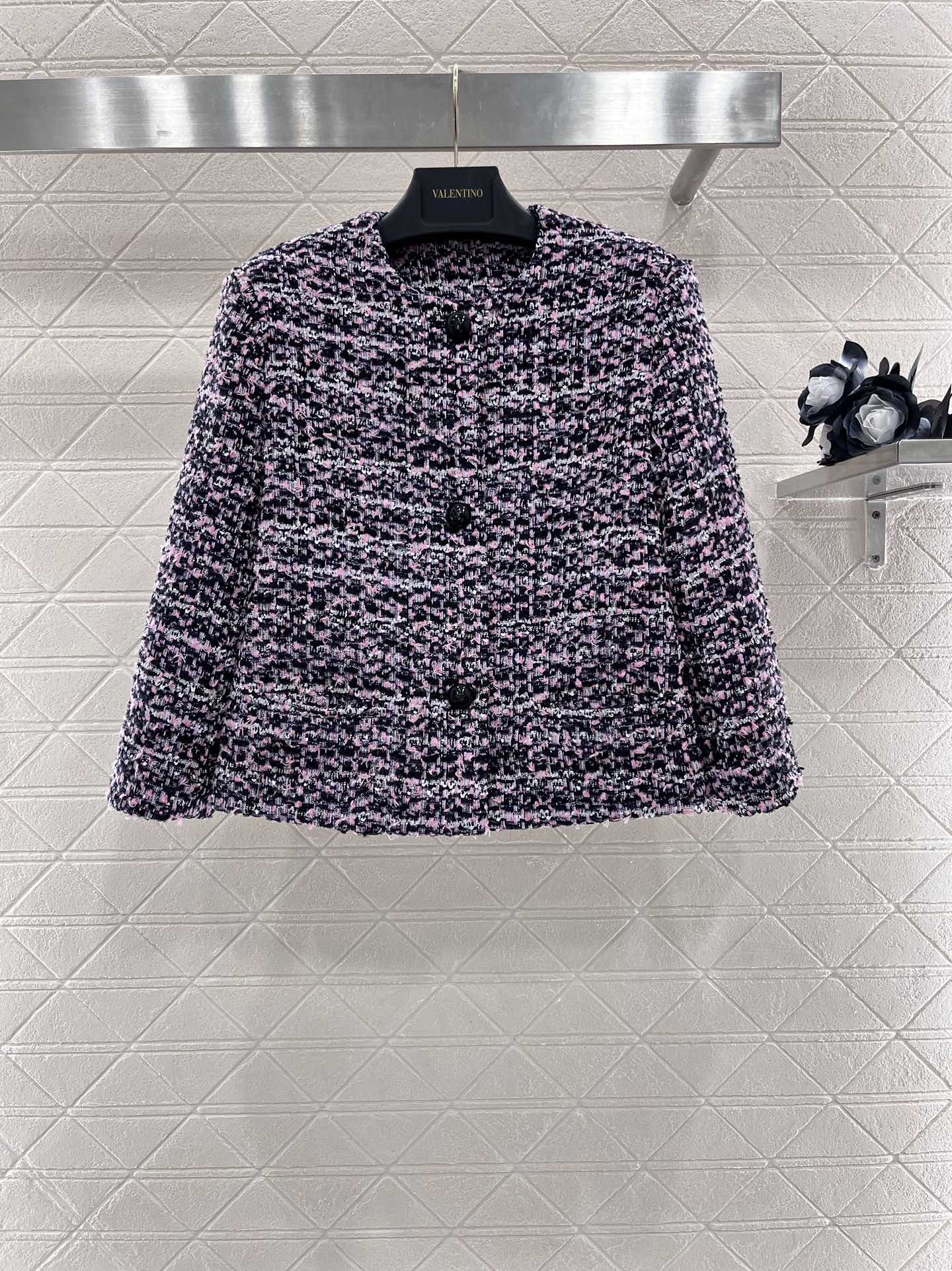 Gewebte Kurzjacke