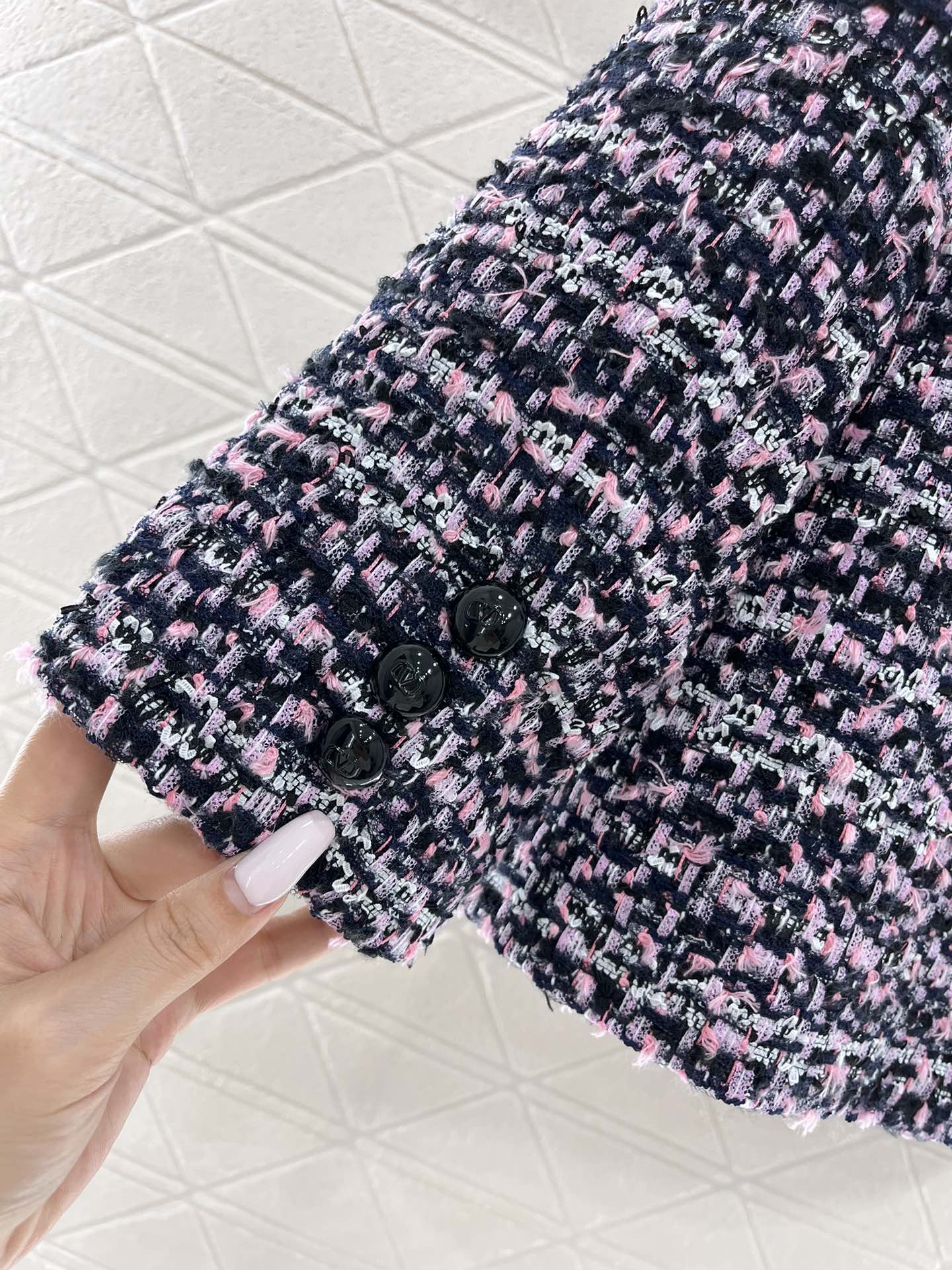 Gewebte Kurzjacke