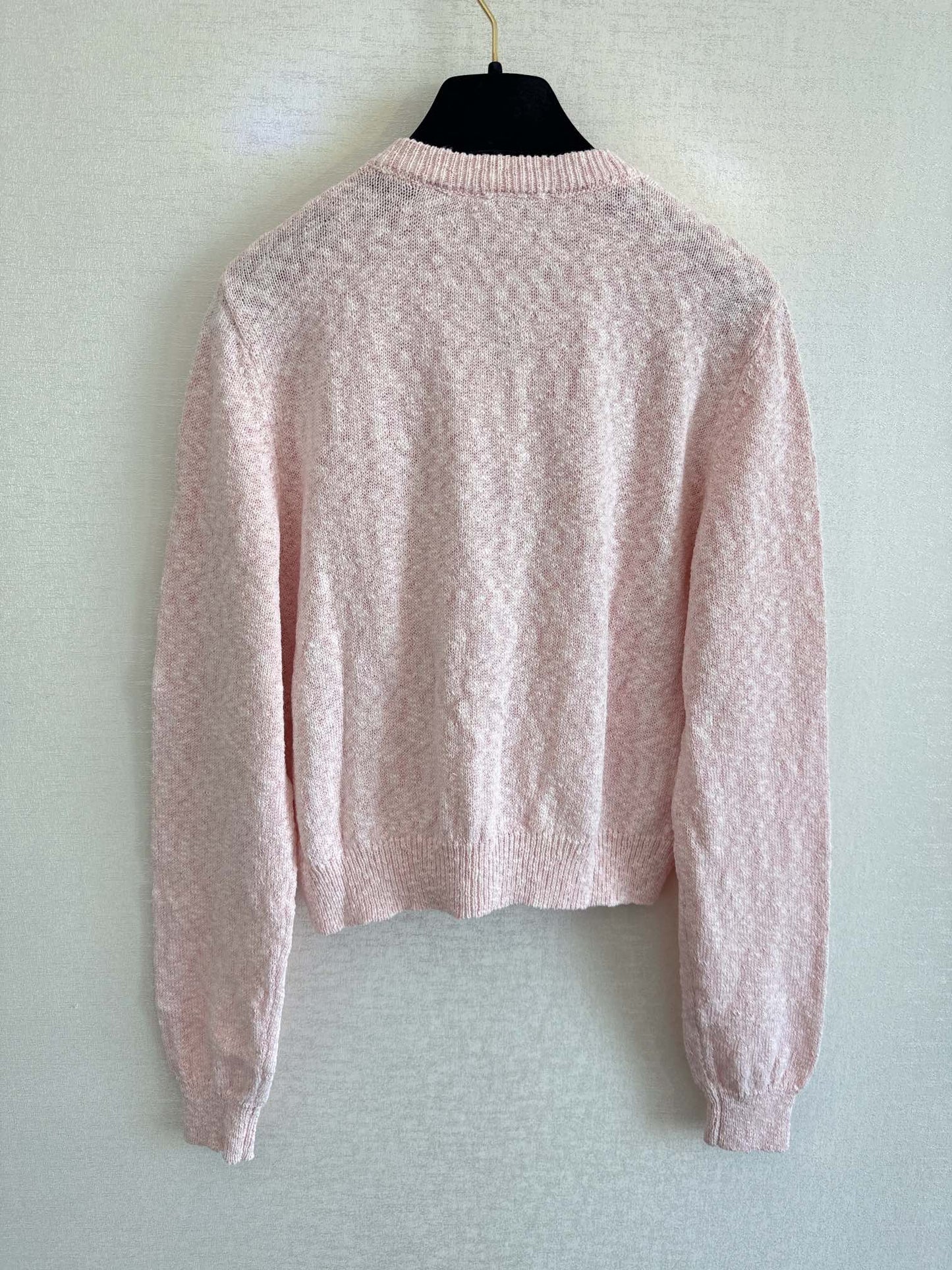 Cardigan en tricot rayé