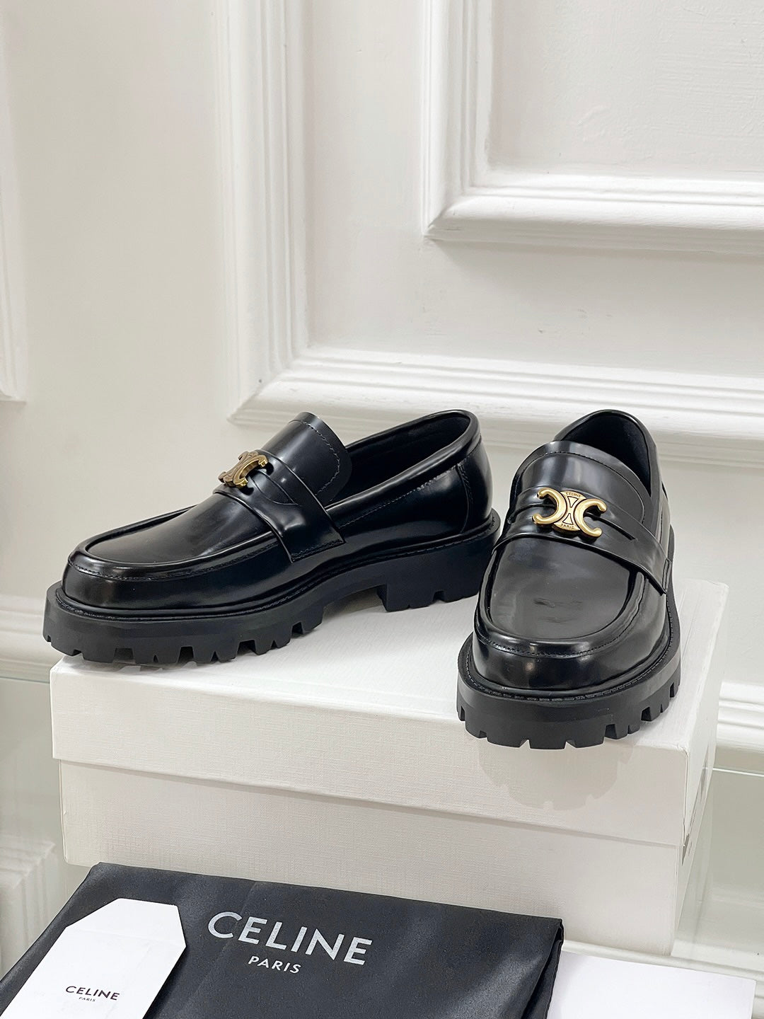 Arc de Triomphe-Loafer mit dicker Sohle