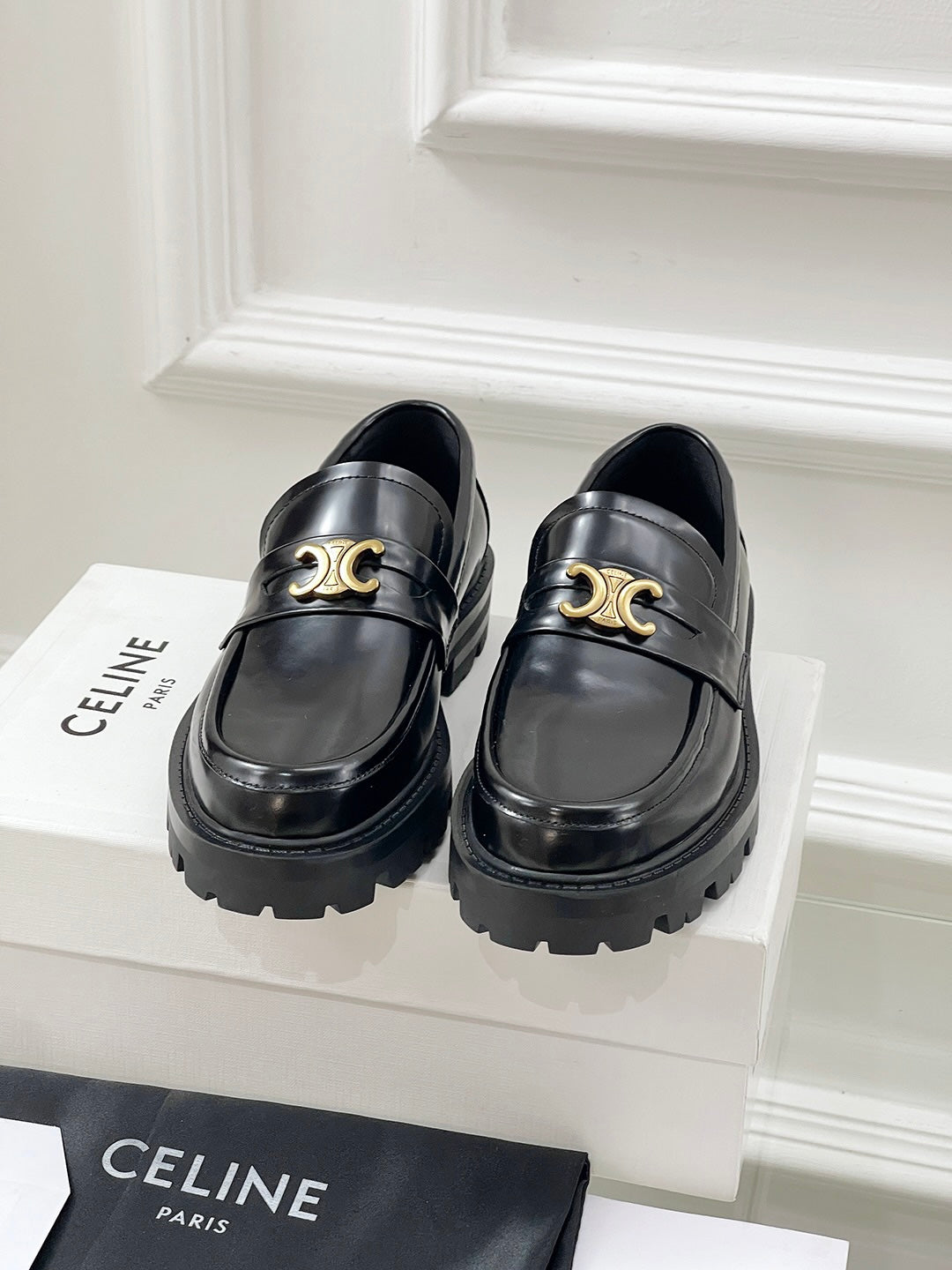 Arc de Triomphe-Loafer mit dicker Sohle