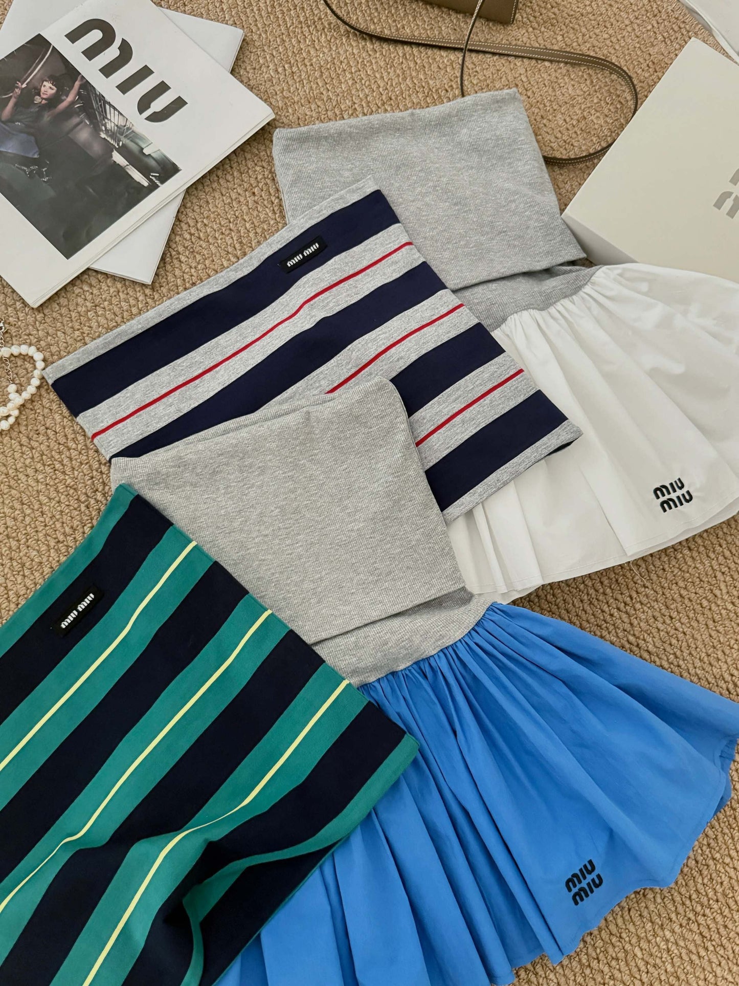 Hauts bandeau rayés