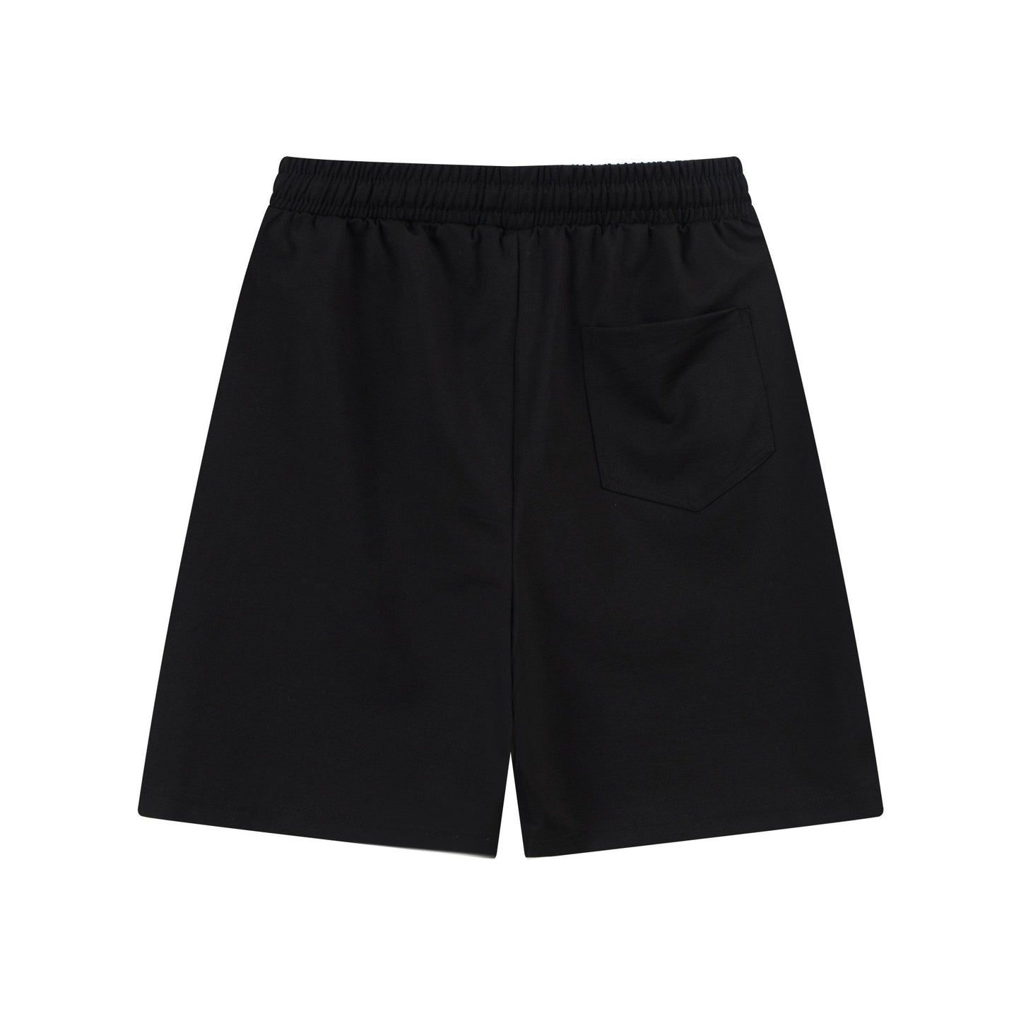 Short à motifs jaunes ornés
