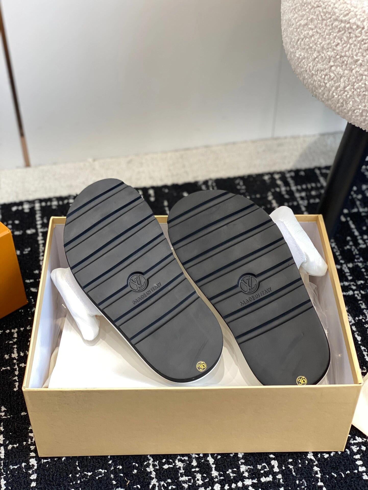 Chaussons style pain