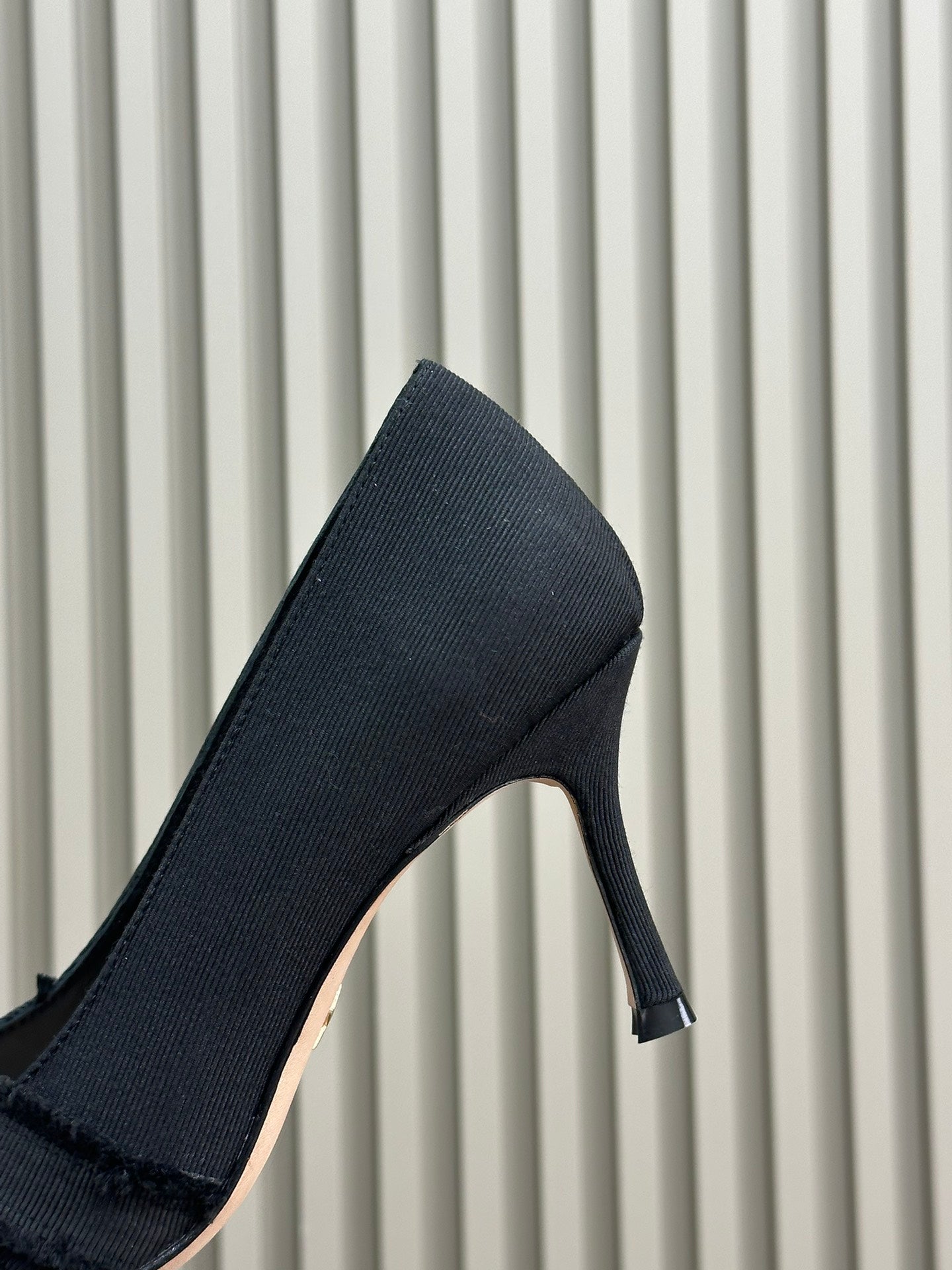 24ss nouvelle arrivée~ cd home bow 🎀 petites chaussures à talon chat perle