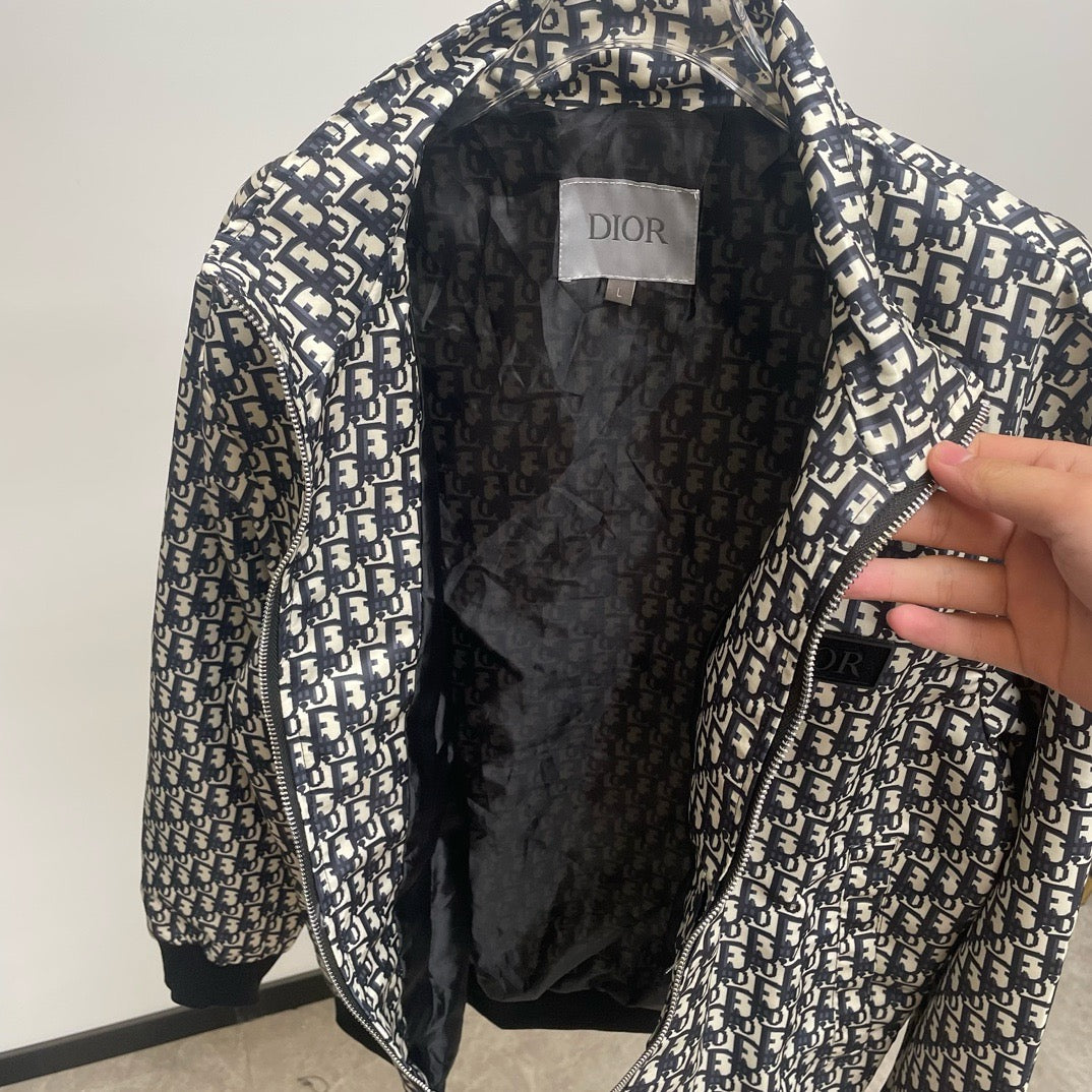 Veste classique à imprimé all-over avec éléments presbytes