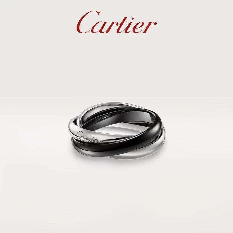 Bague classique tricolore