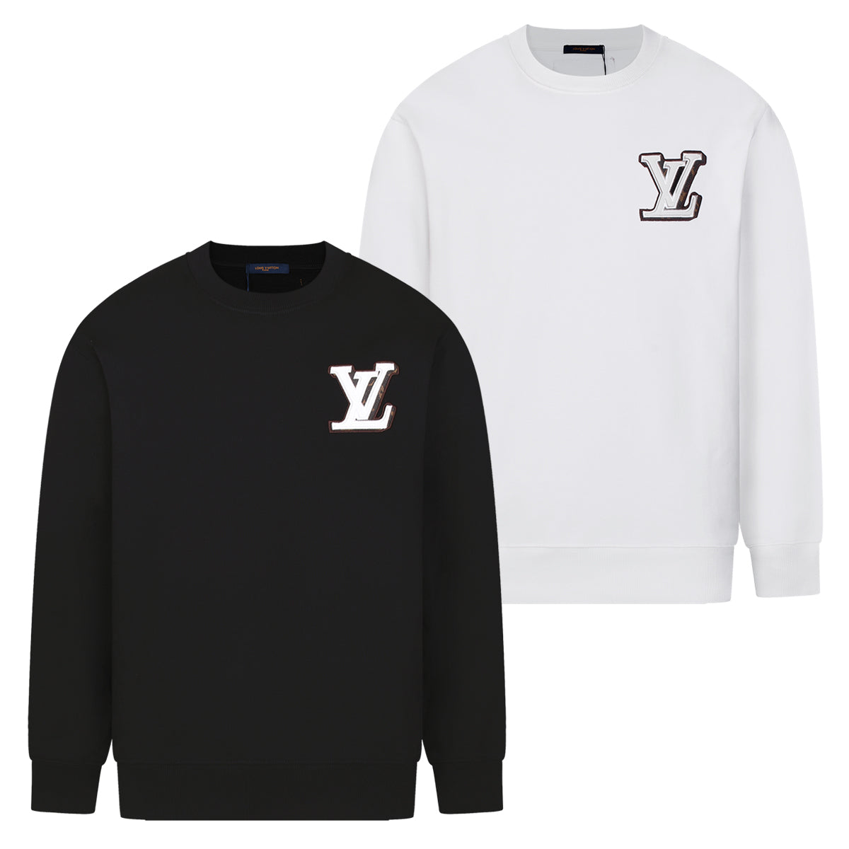 Sweatshirt mit dickem Plattenstickerei-Prozess