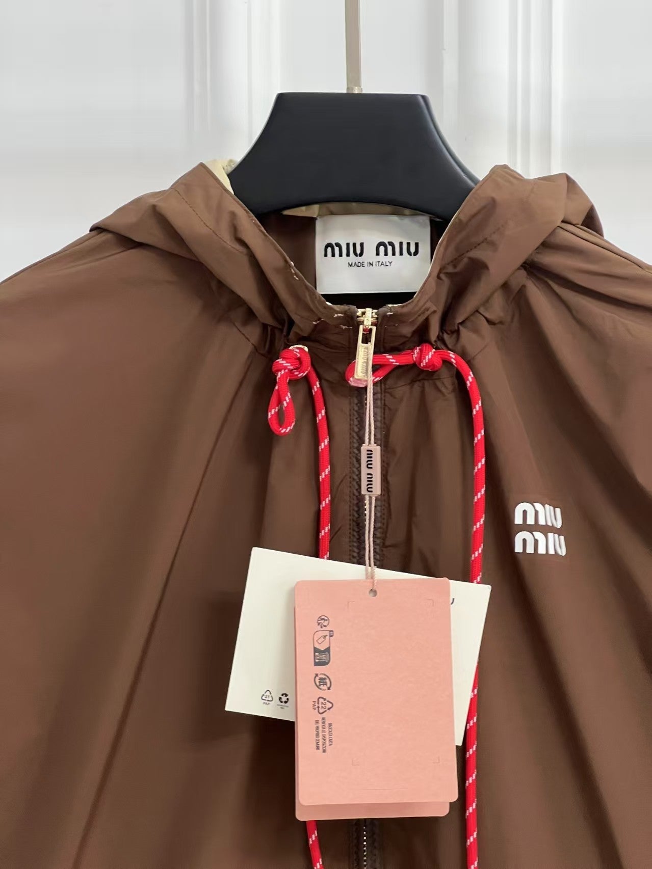 25 Frühen Frühling Neue Brief Kapuzen Windjacke