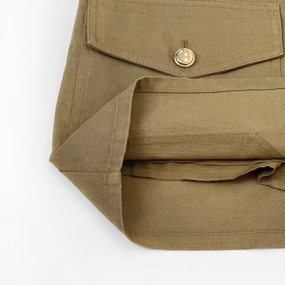 Jupe ceinture à poches cargo 25ss