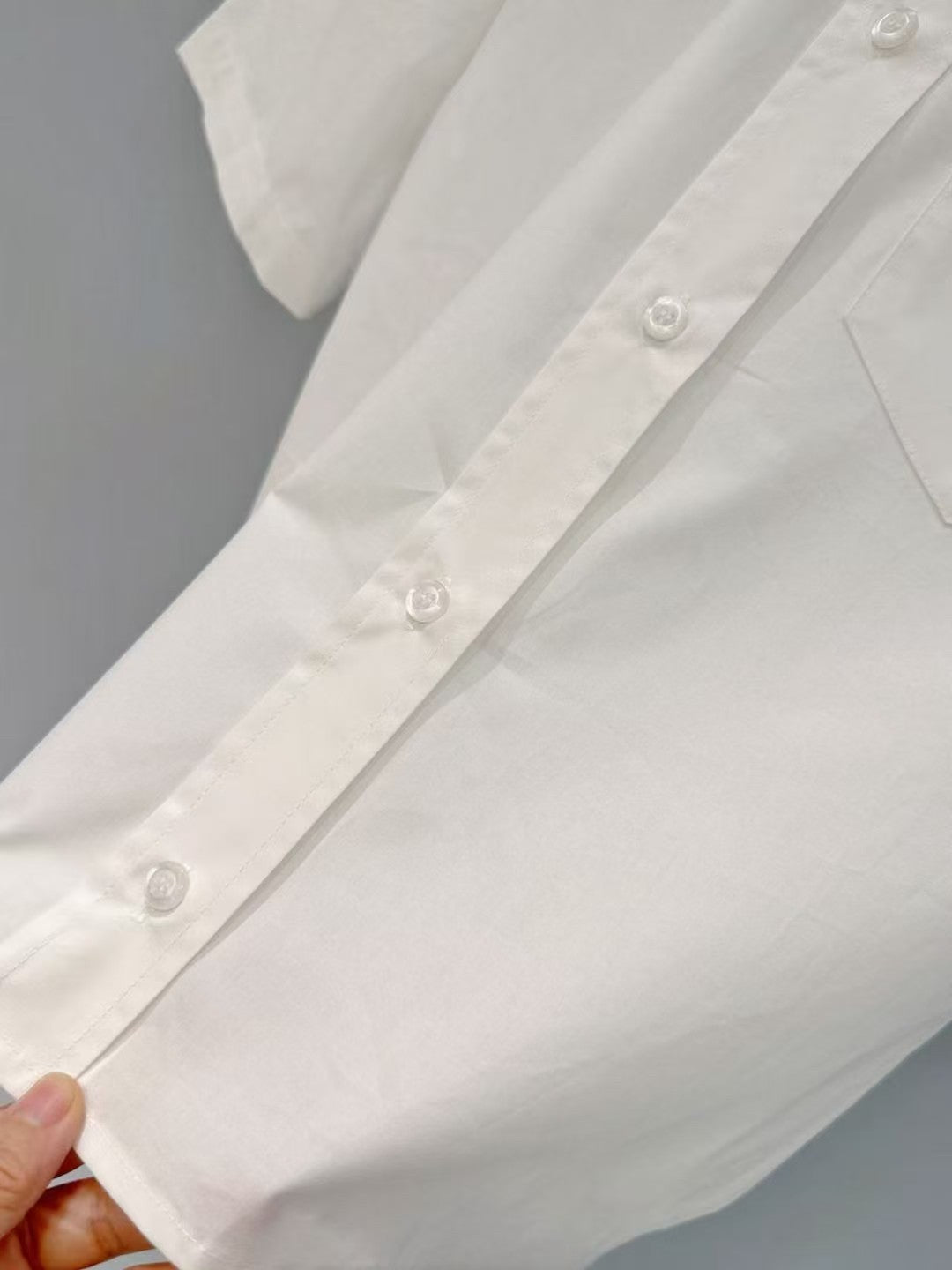 Chemise blanche✨Chemise classique de style universitaire