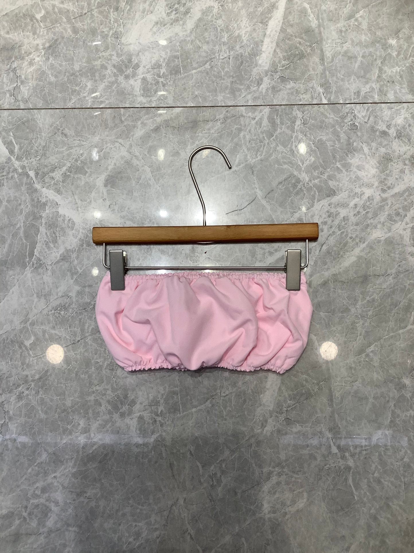 Ruched Bandeau Top in Vibrant Hues