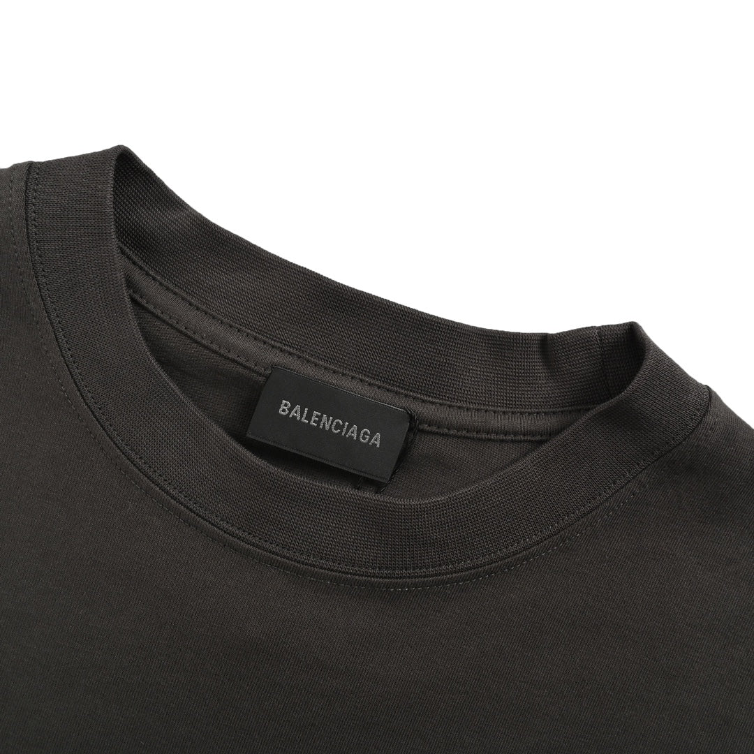 T-shirt à manches courtes imprimé carré Double B Lock