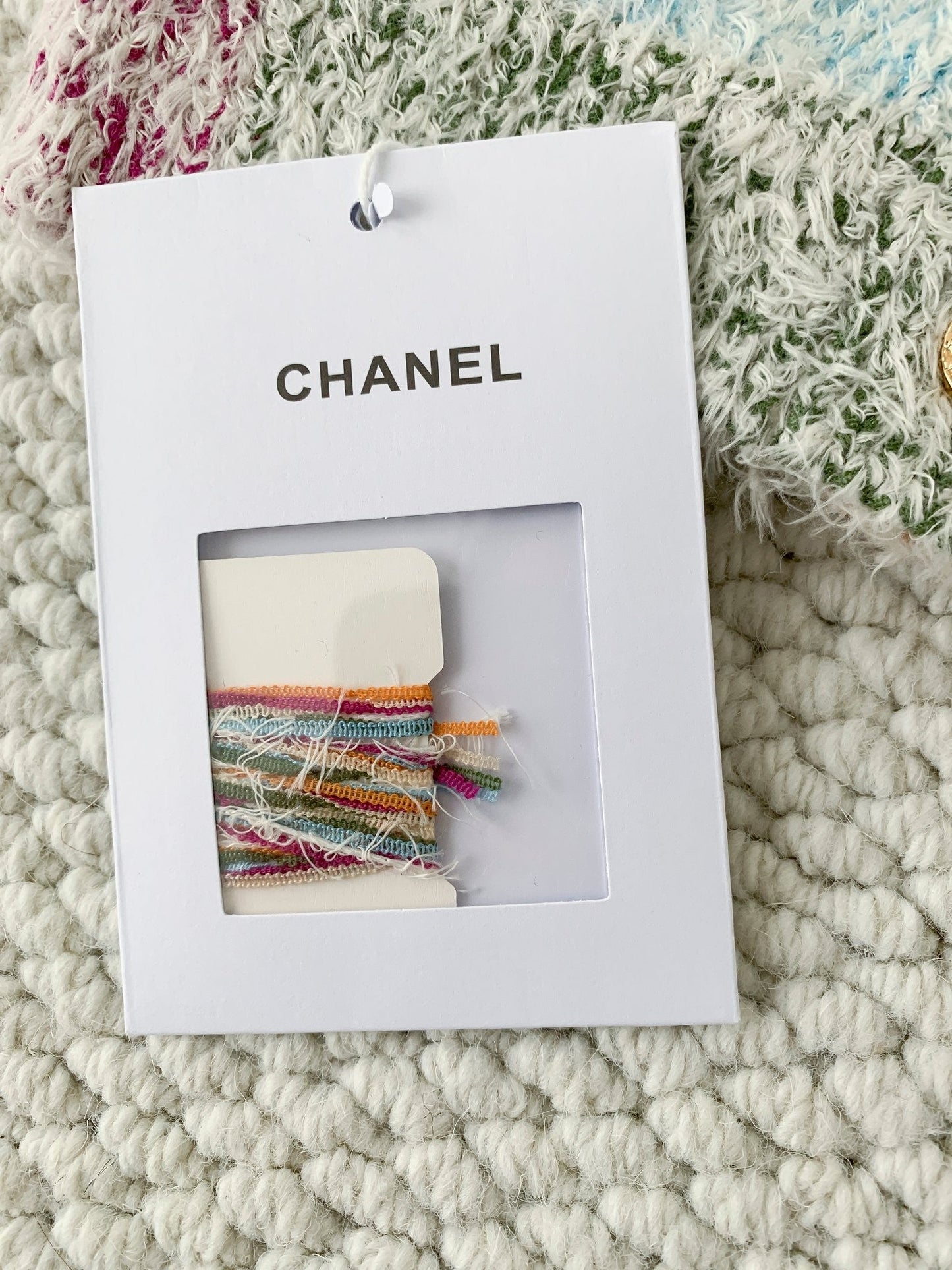 Color-Blocked Knit Bandeau Top with Gilded Accents