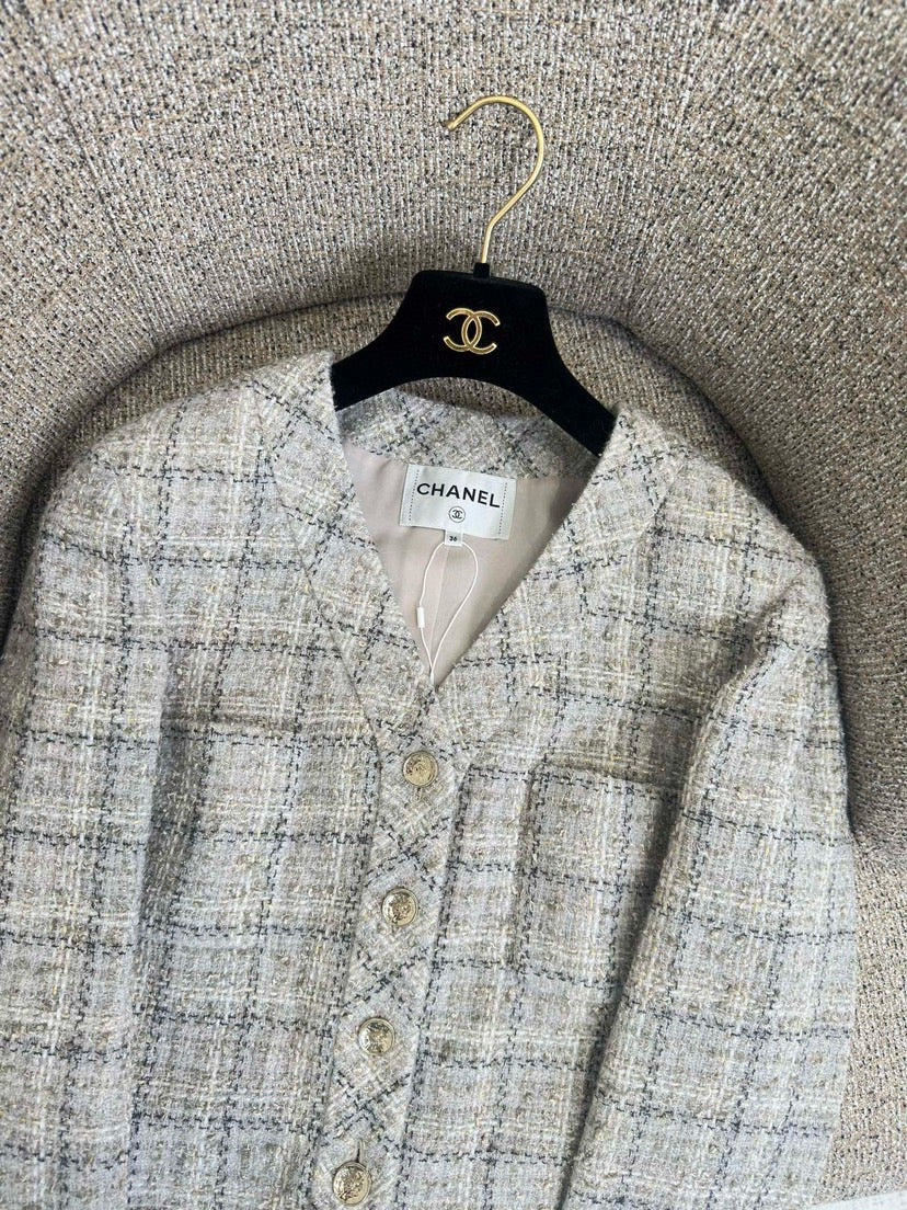 Early Autumn Series New French Lady Chanel Style Braided Jacket