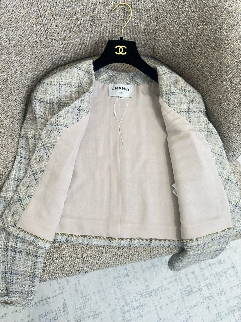 Early Autumn Series New French Lady Chanel Style Braided Jacket