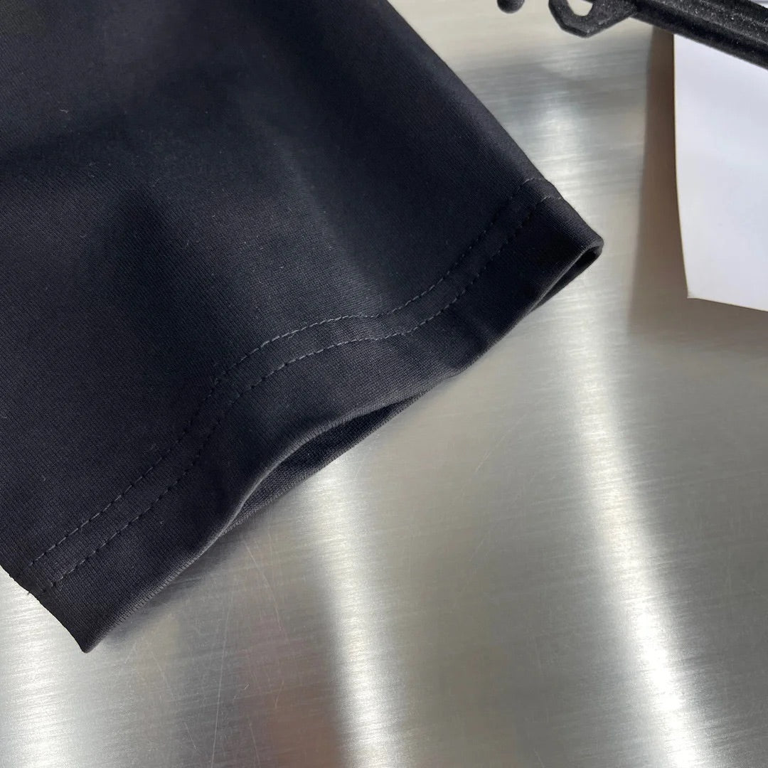 24SS klassisches bedrucktes Grafik-T-Shirt