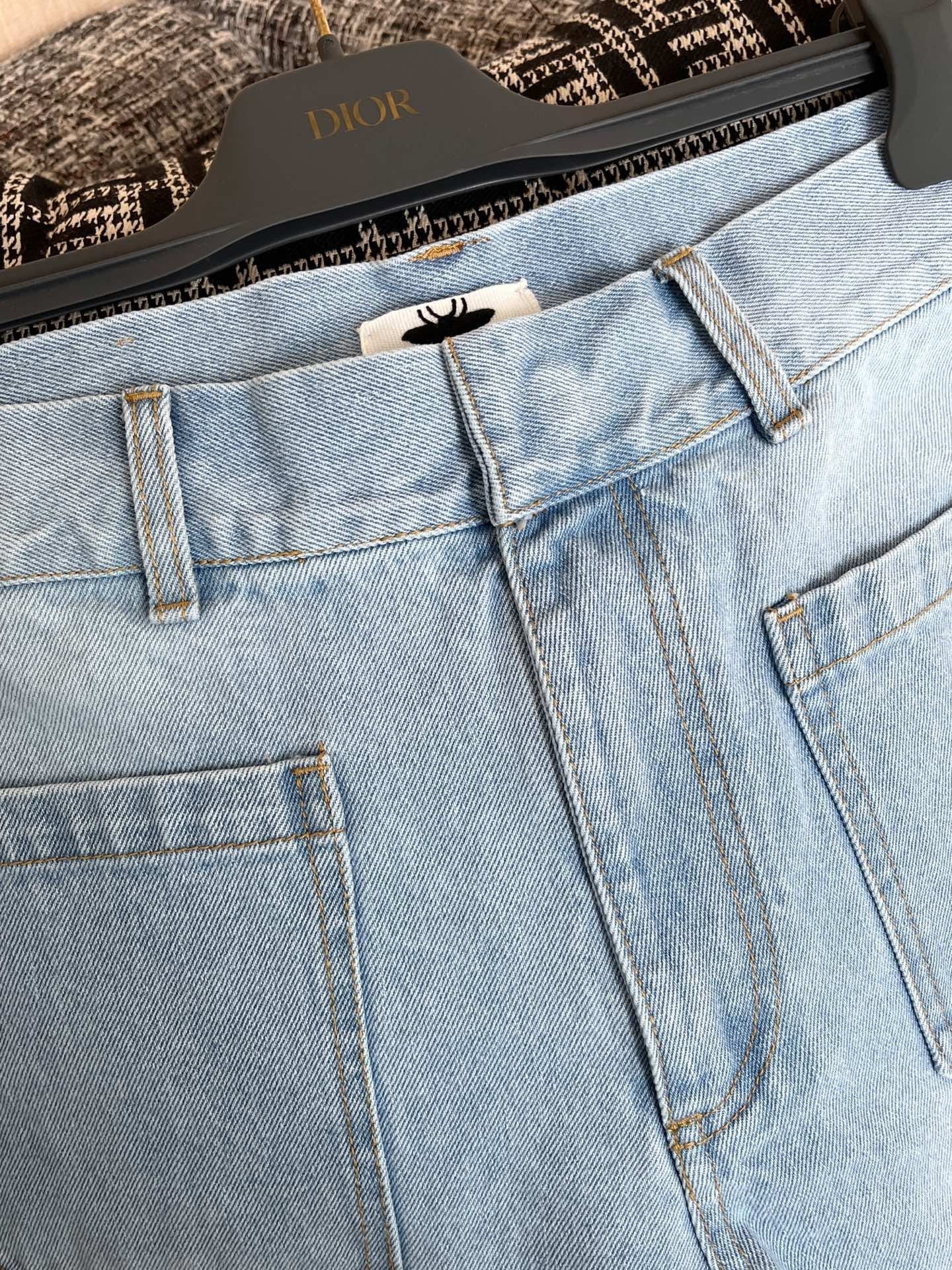 Custom-woven and dyed denim