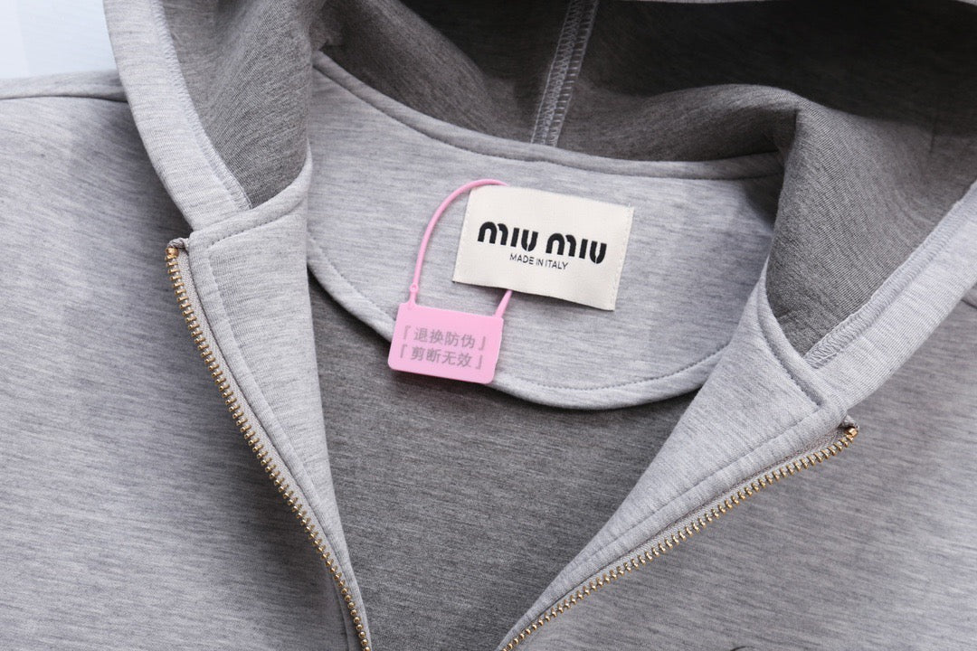 Space cotton couple hooded top