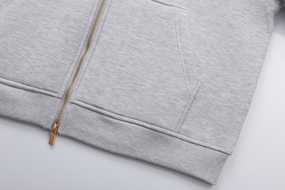Space cotton couple hooded top