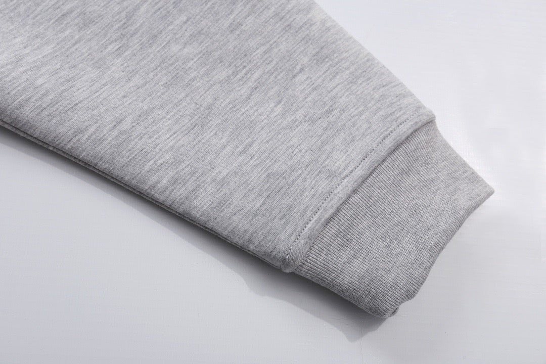 Space cotton couple hooded top