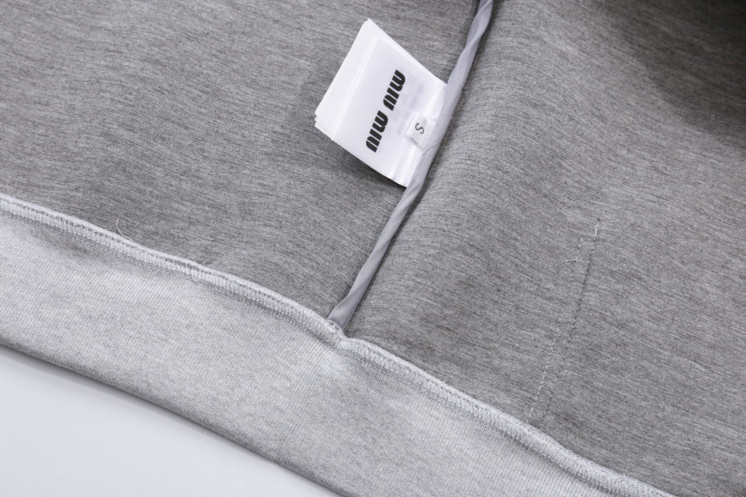 Space cotton couple hooded top