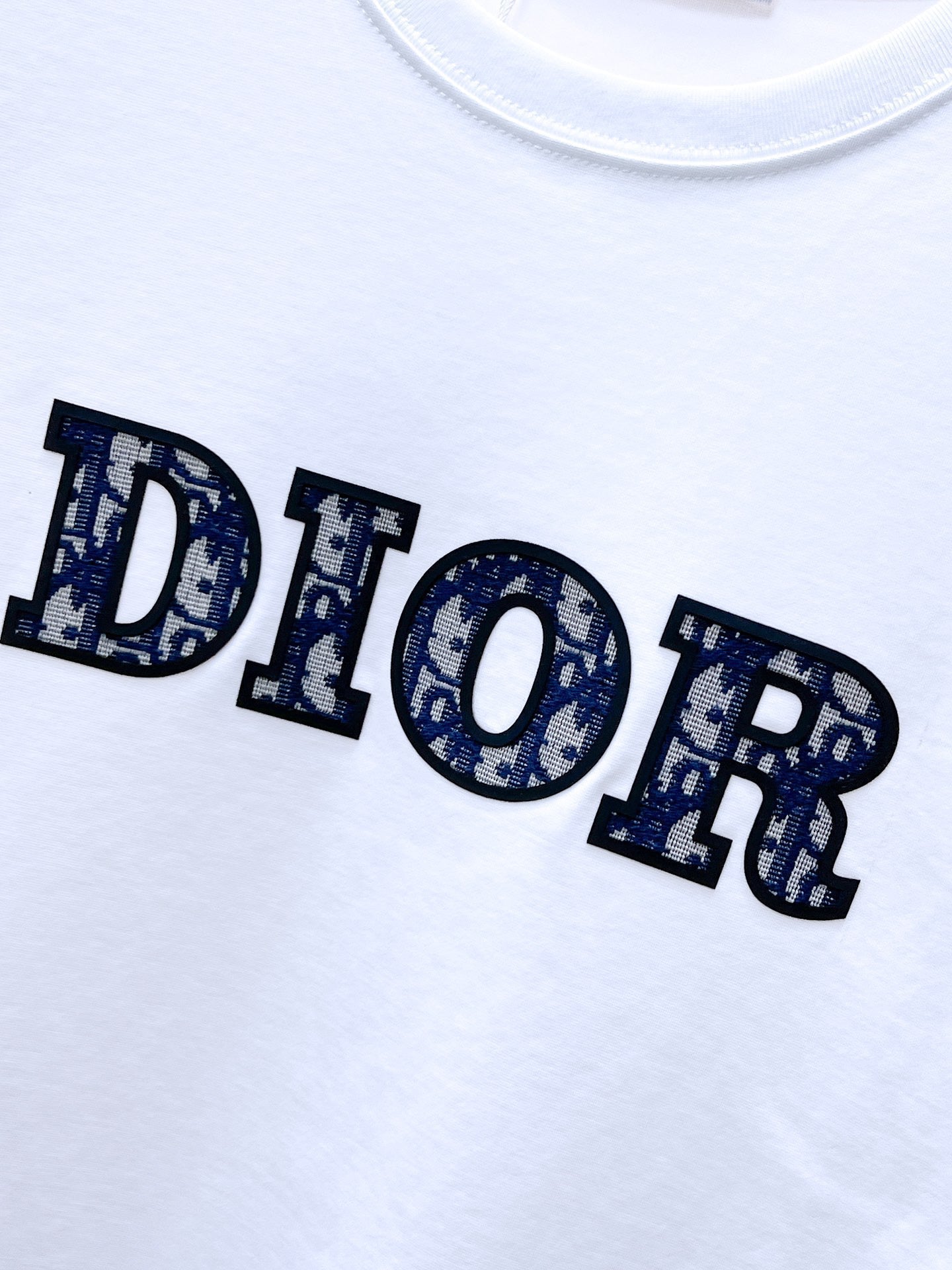 24FW NEW printed logo crew neck T-shirt