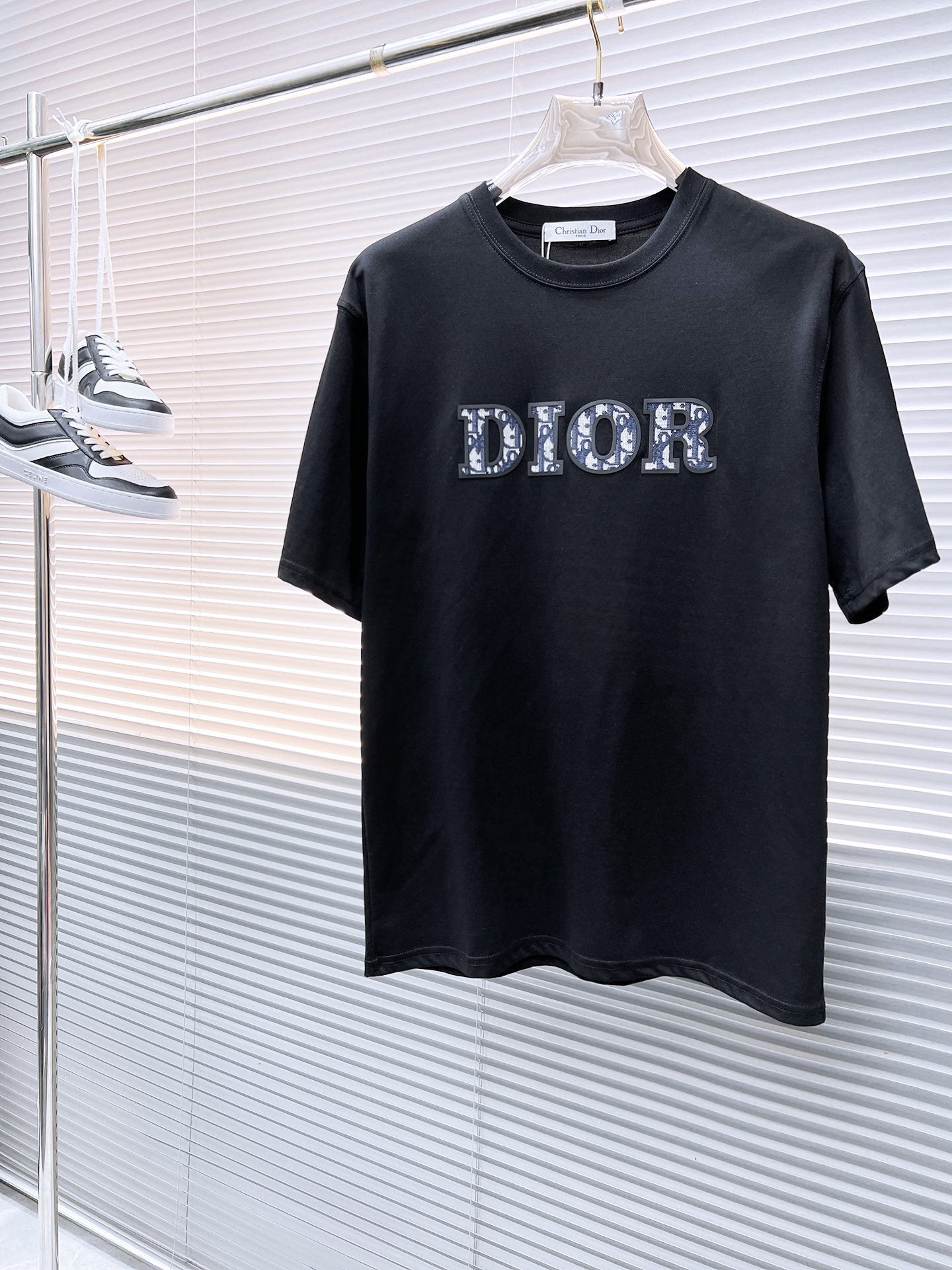 24FW NEW printed logo crew neck T-shirt