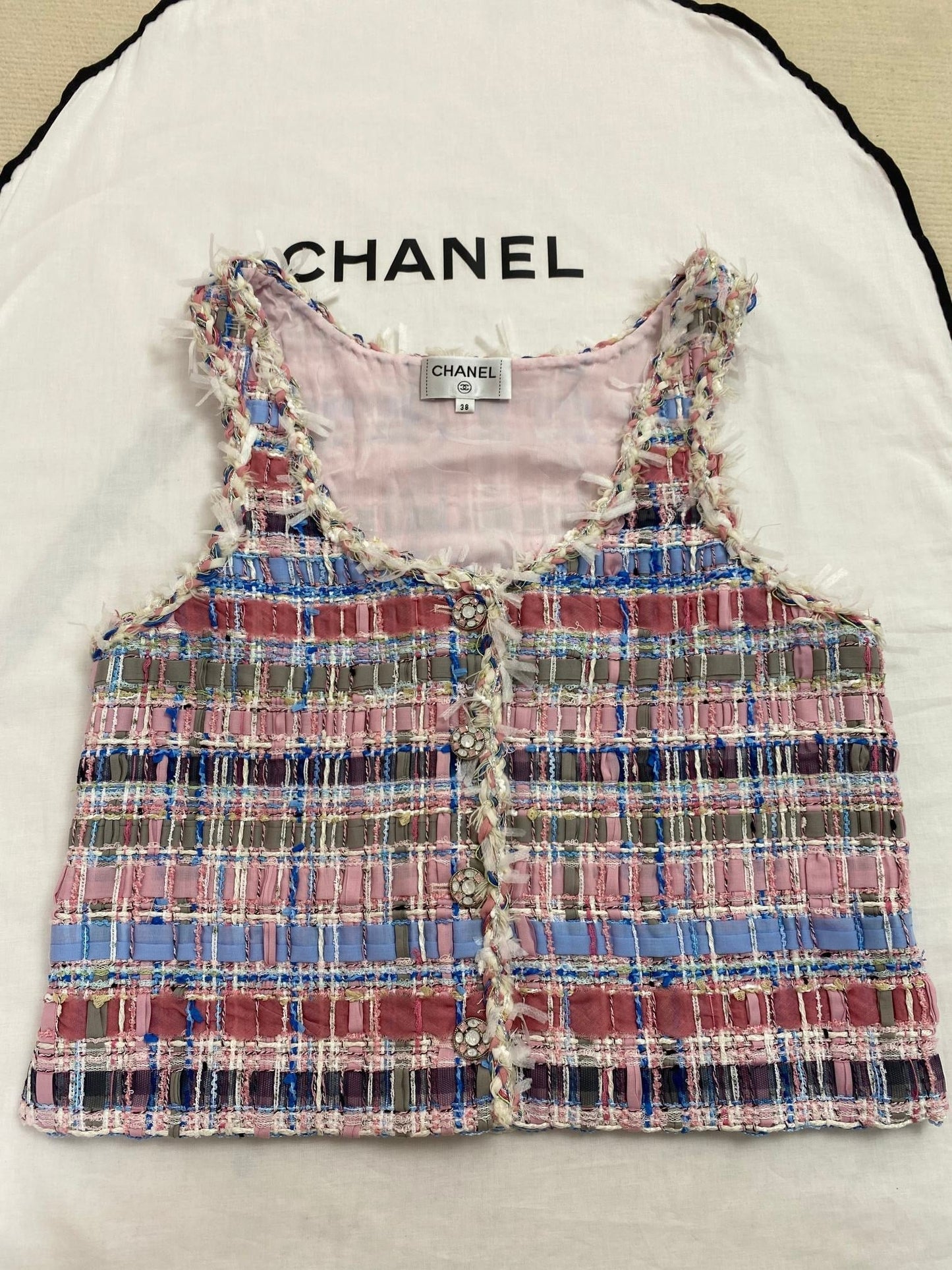 Gilet tissé 25s