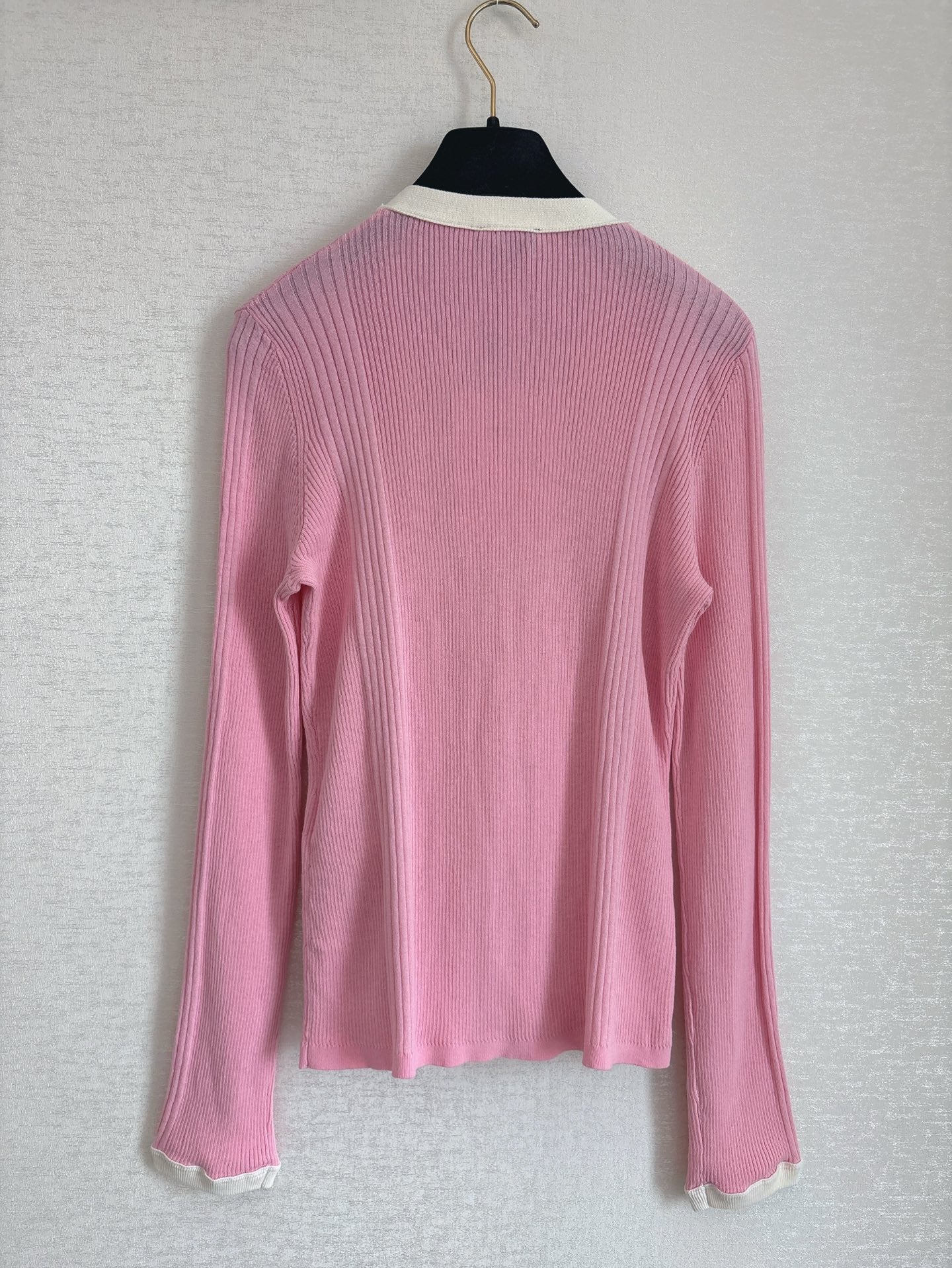 Strandkollektion, Rosa Strickjacke