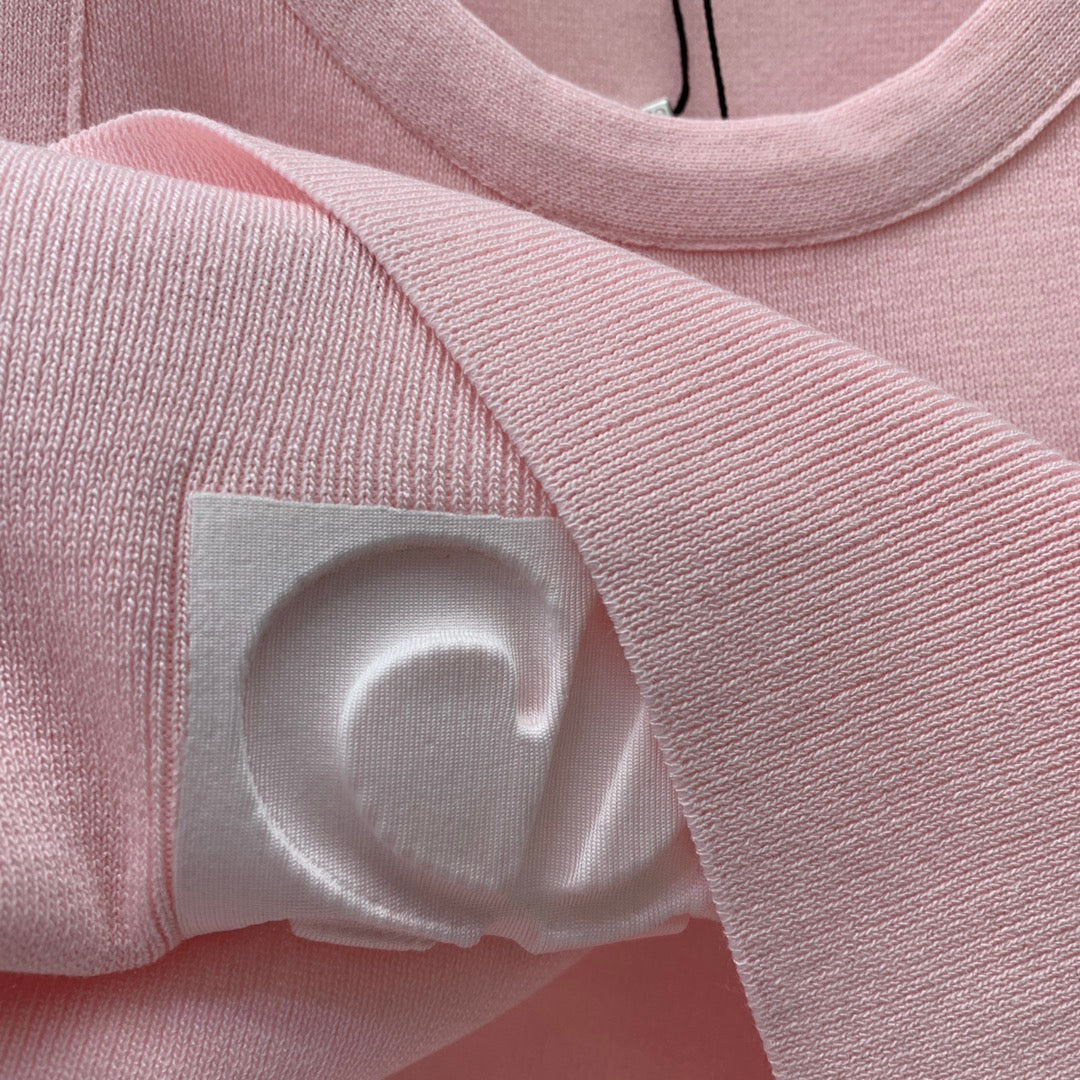 Embossed slim-fit stretch-knit vest