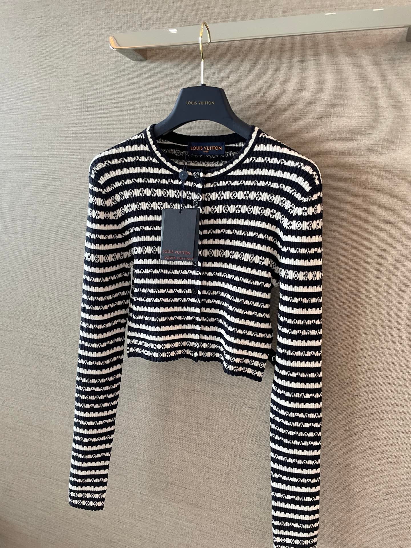 Crochet knitted cardigan