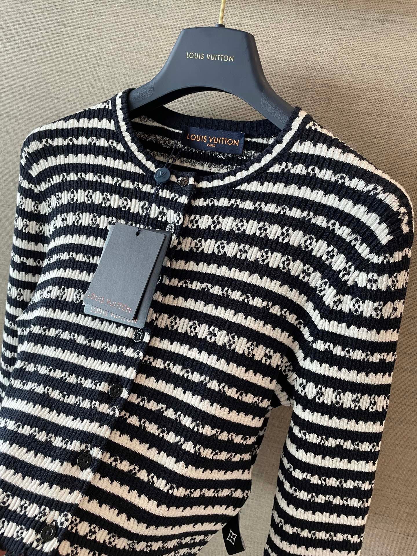 Crochet knitted cardigan