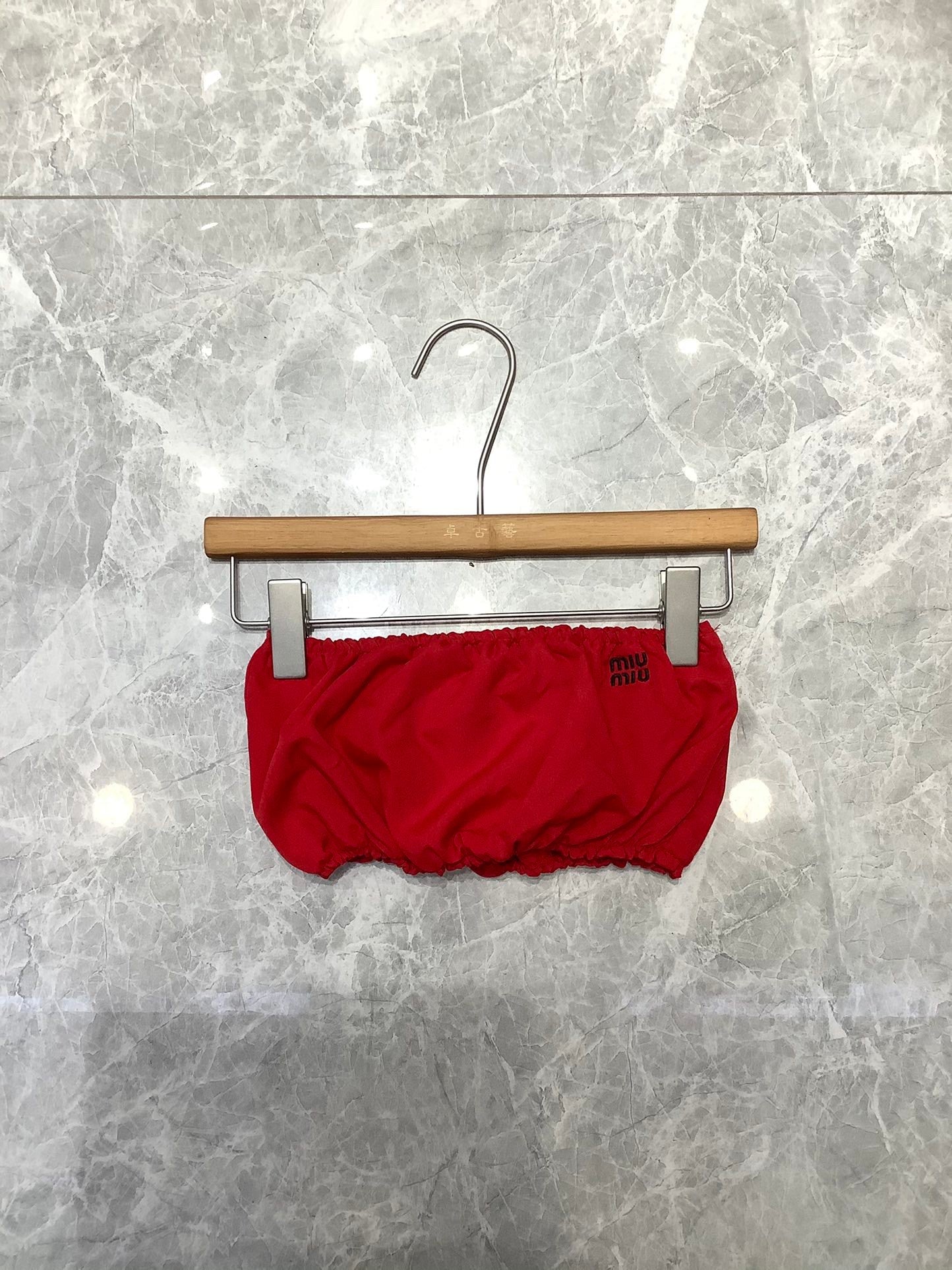 Ruched Bandeau Top in Vibrant Hues