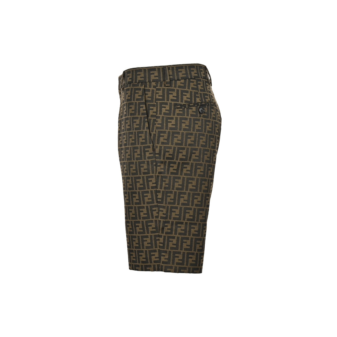 short jacquard imprimé all-over pour presbytes