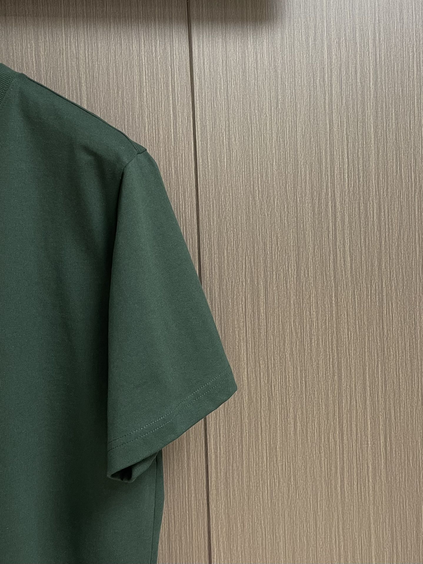 24FW NEW shoulder flocked logo T-shirt