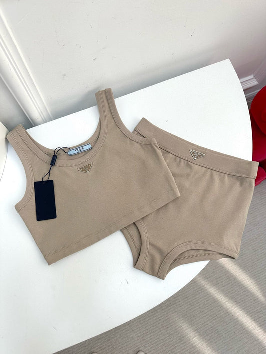 Ensemble débardeur ➕ sous-vêtements taille haute,