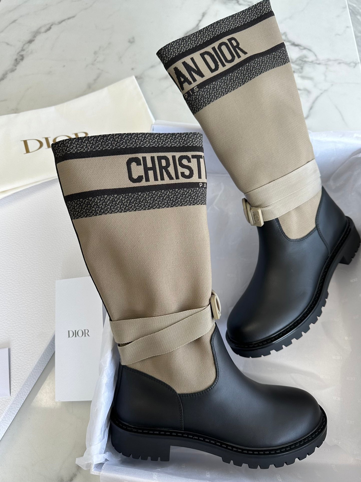 Bottes de chevalier vintage