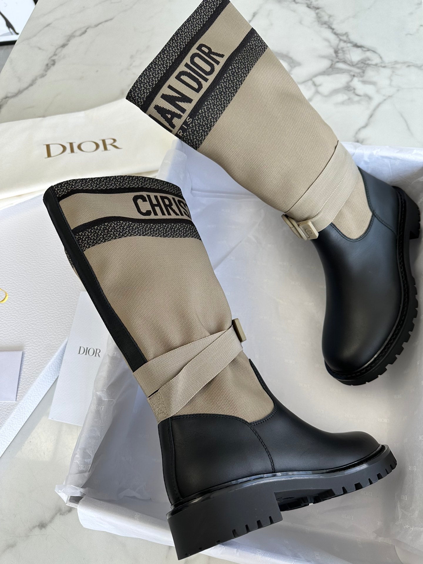 Bottes de chevalier vintage