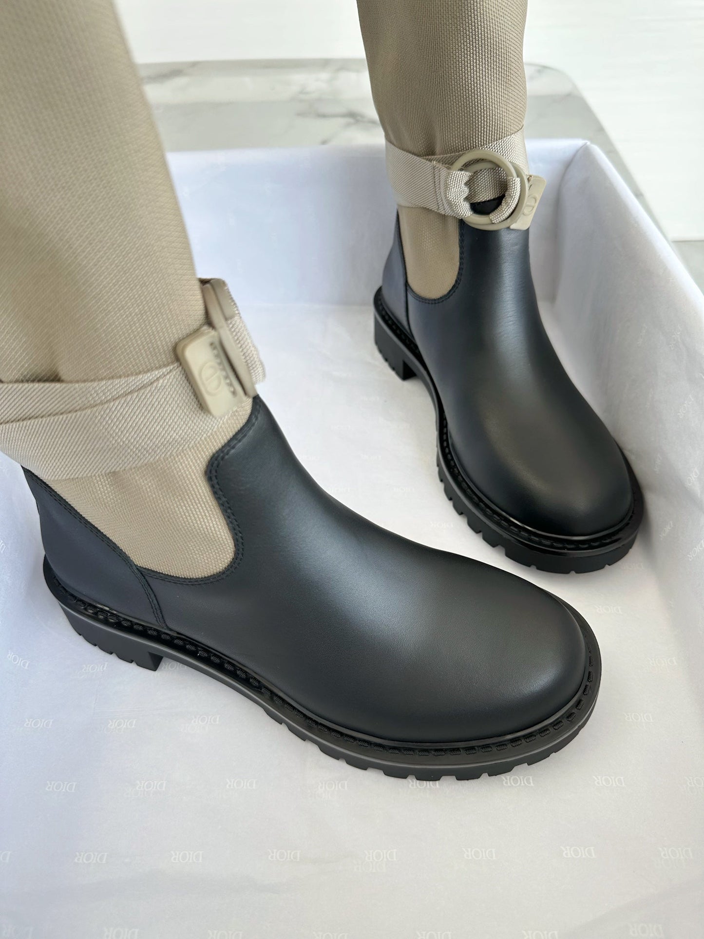 Bottes de chevalier vintage