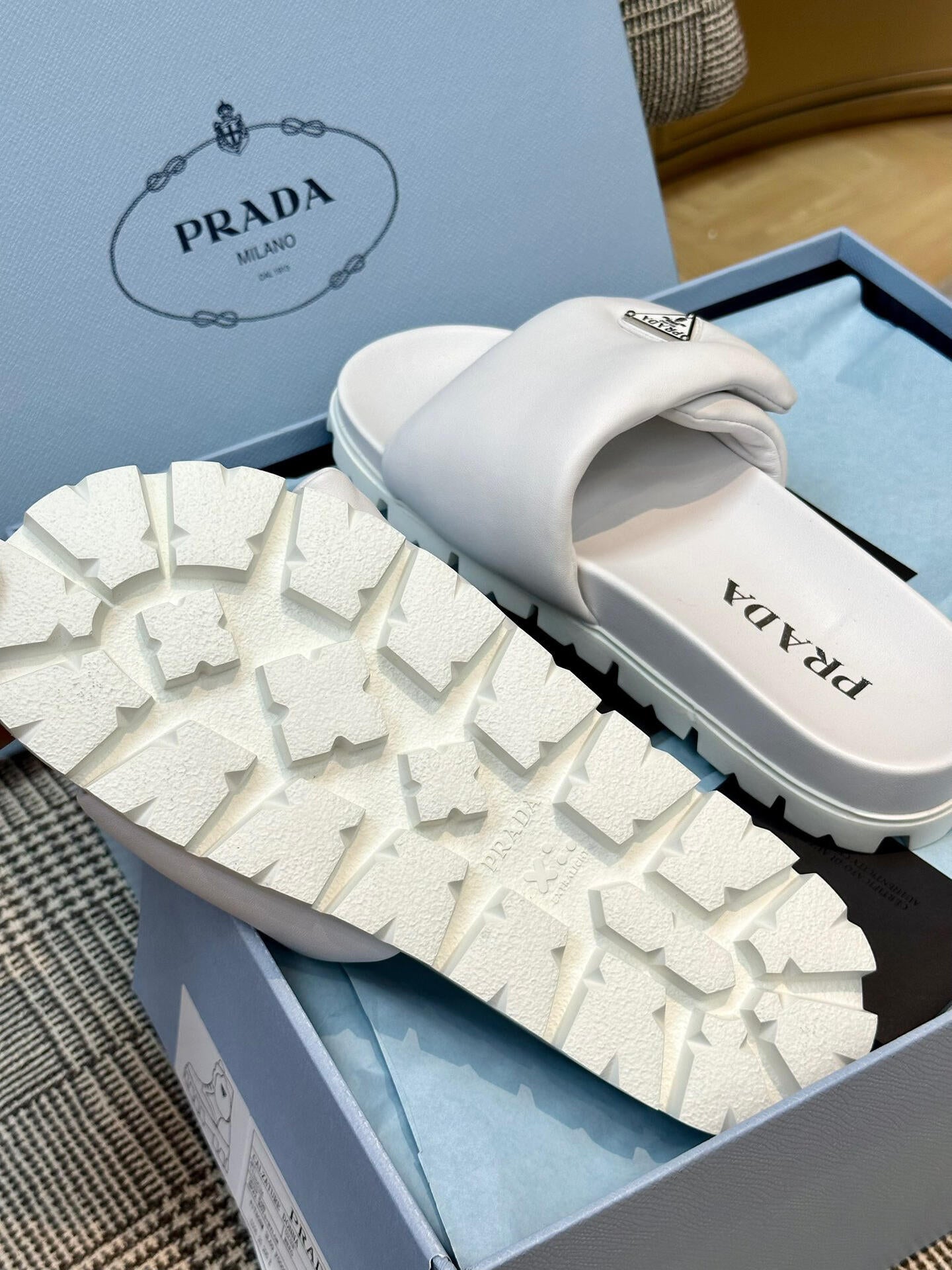 pantoufles de pain