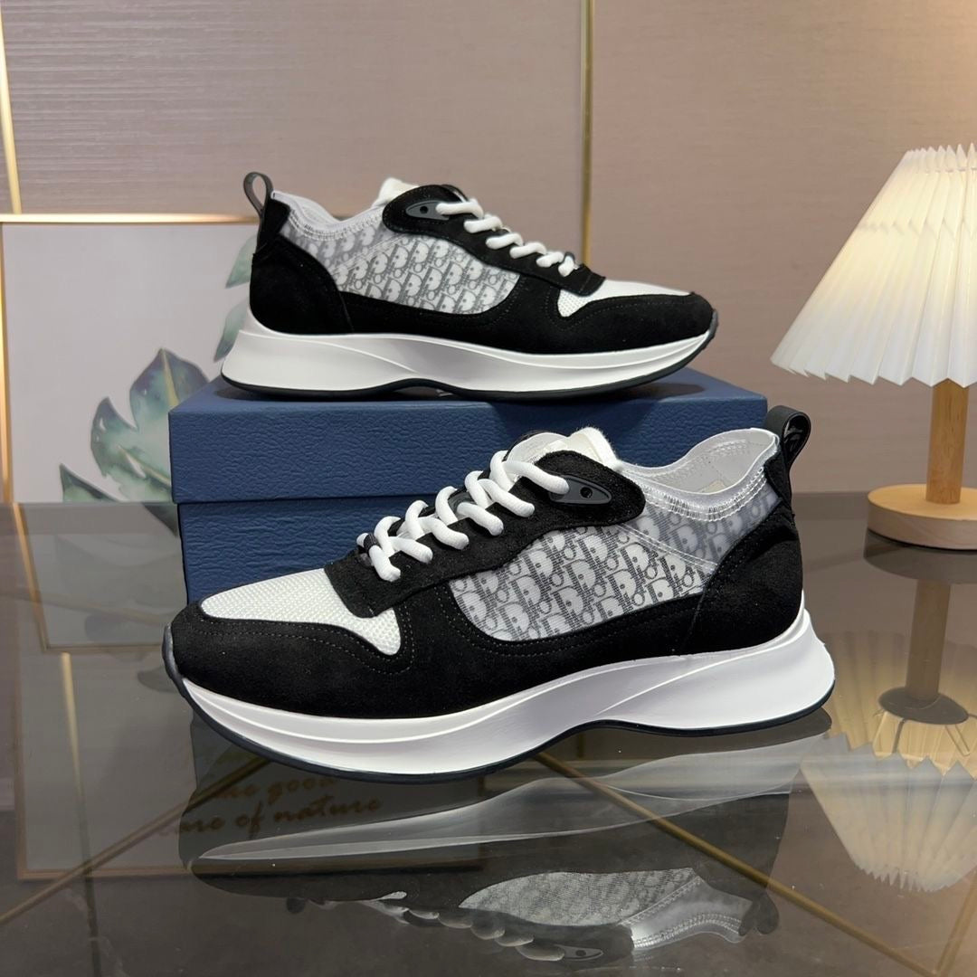 Chaussures décontractées polyvalentes avec coutures en lettres