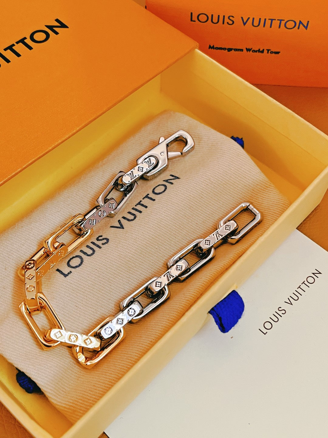 Bracelet double en bambou trempé 