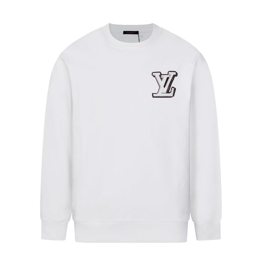 Sweatshirt mit dickem Plattenstickerei-Prozess
