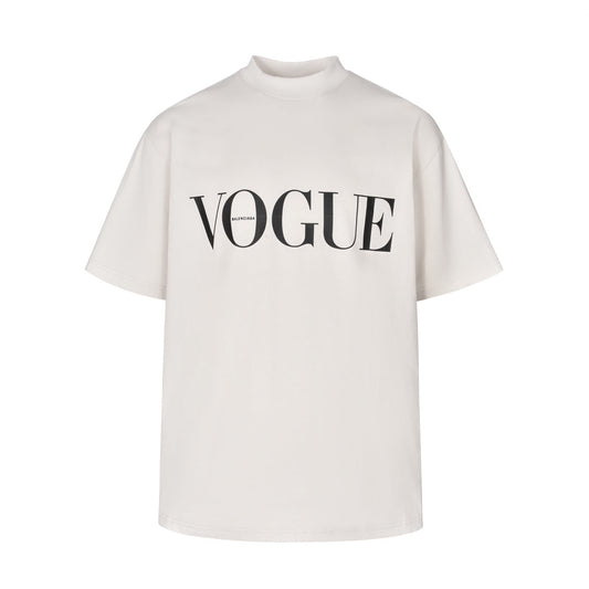 Vogue – Kurze Ärmel mit Leuchtturm-Print
