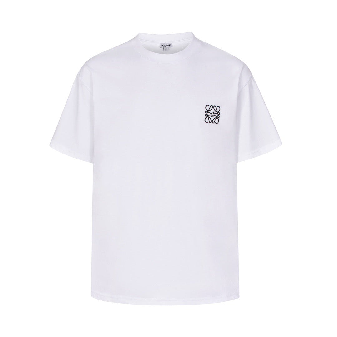 24FW NOUVEAU T-shirt brodé à col rond