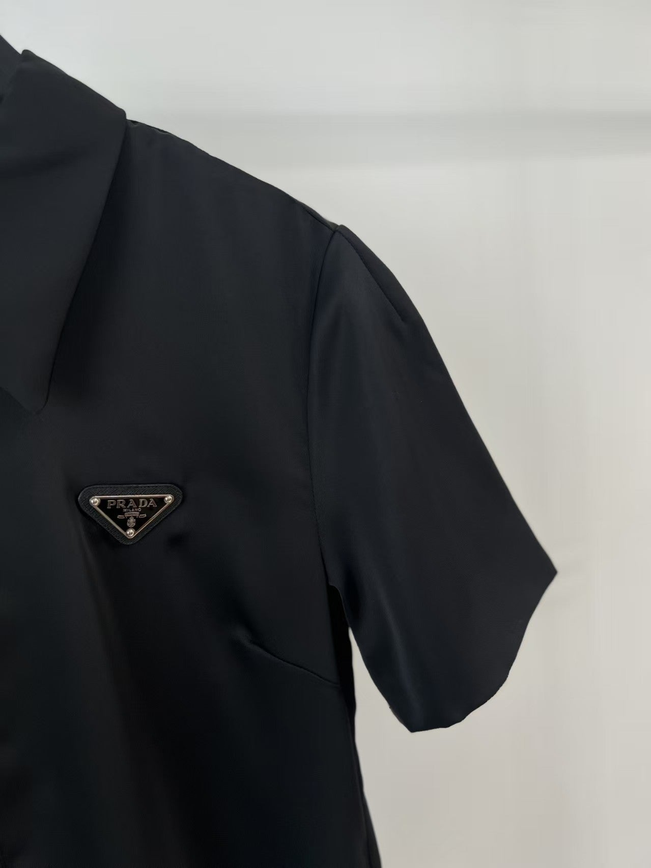 25 Revers Kurzarm Reißverschluss Lockeres Kleid