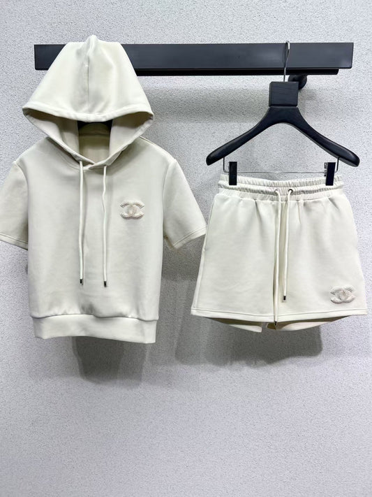 Ensemble de 25 sweats à capuche à manches courtes